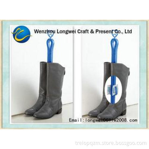 Blue ladies plastic boot shoe stretcher / boot trees OEM fo